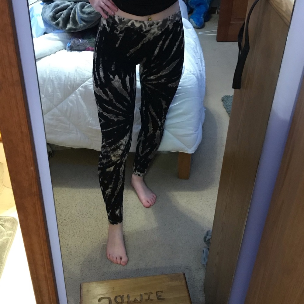 Tie dye leggings